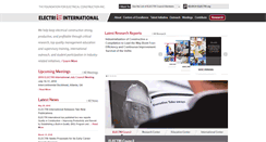 Desktop Screenshot of electri.org